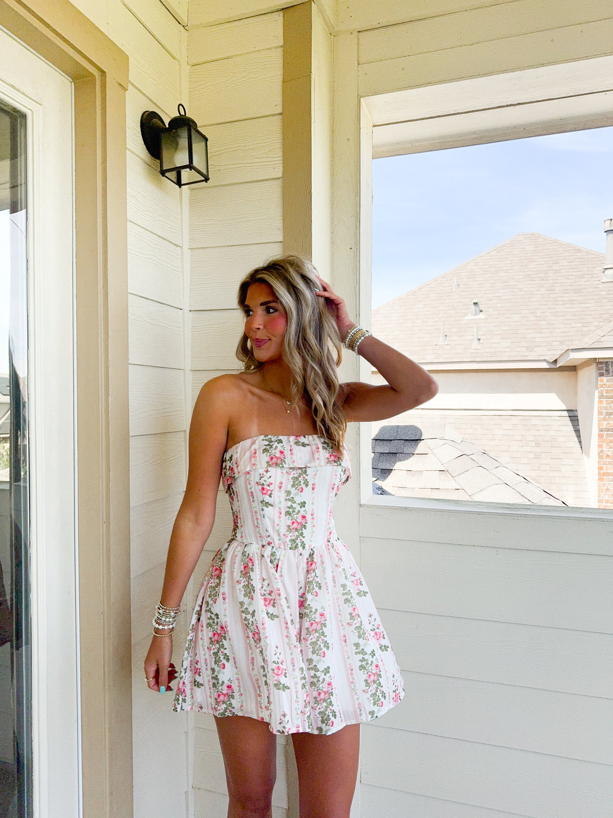 The Rose Romper (SIZE UP)