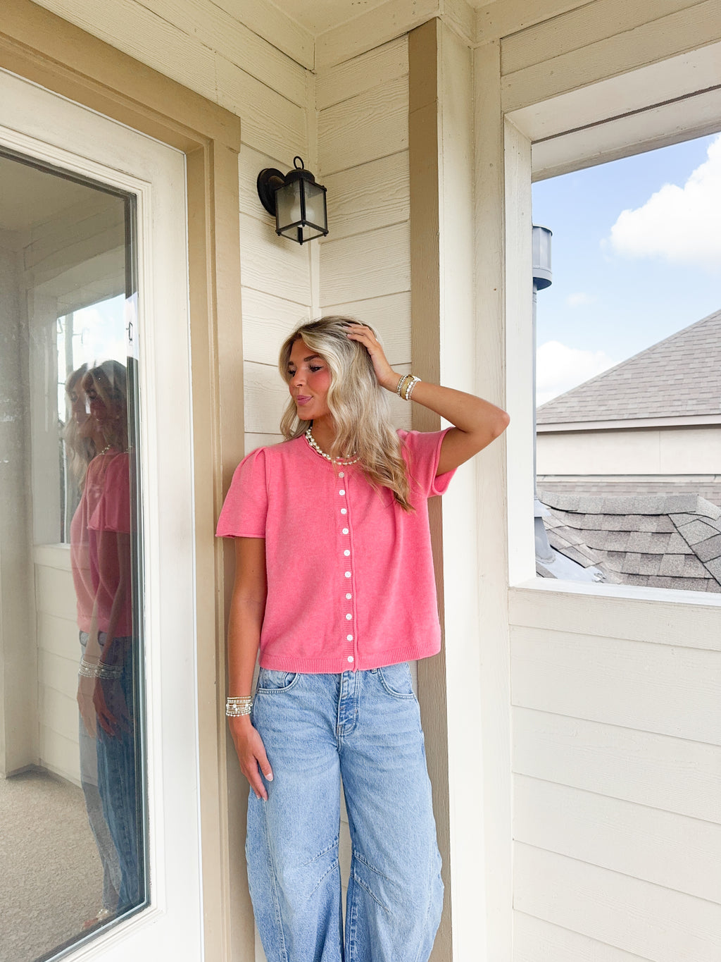 Pink Easy Breezy Cardigan