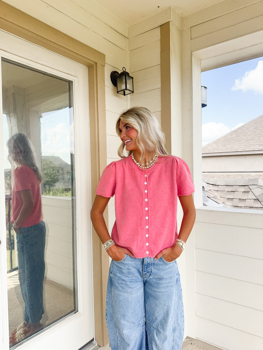 Pink Easy Breezy Cardigan
