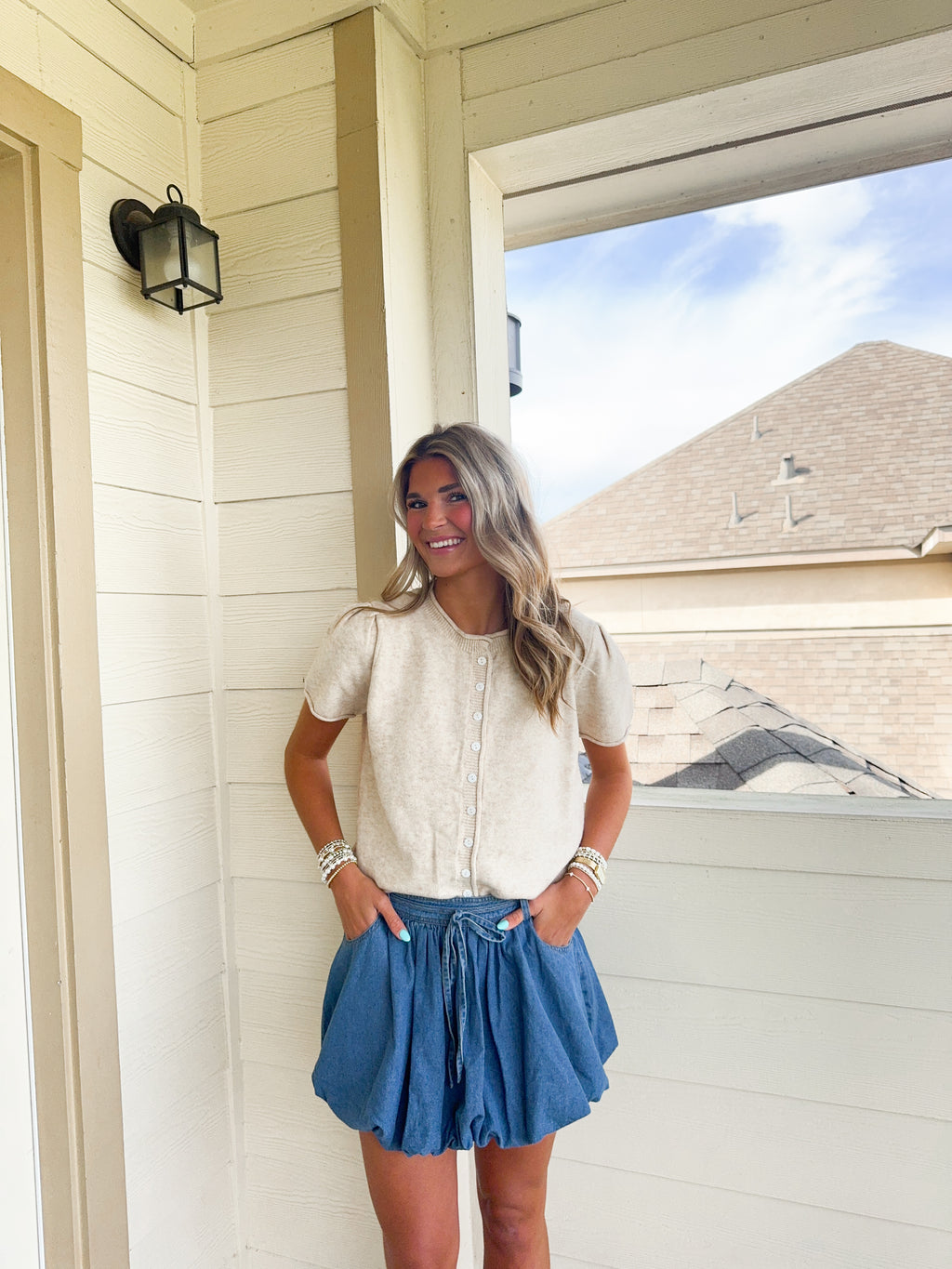 Cream Easy Breezy Cardigan
