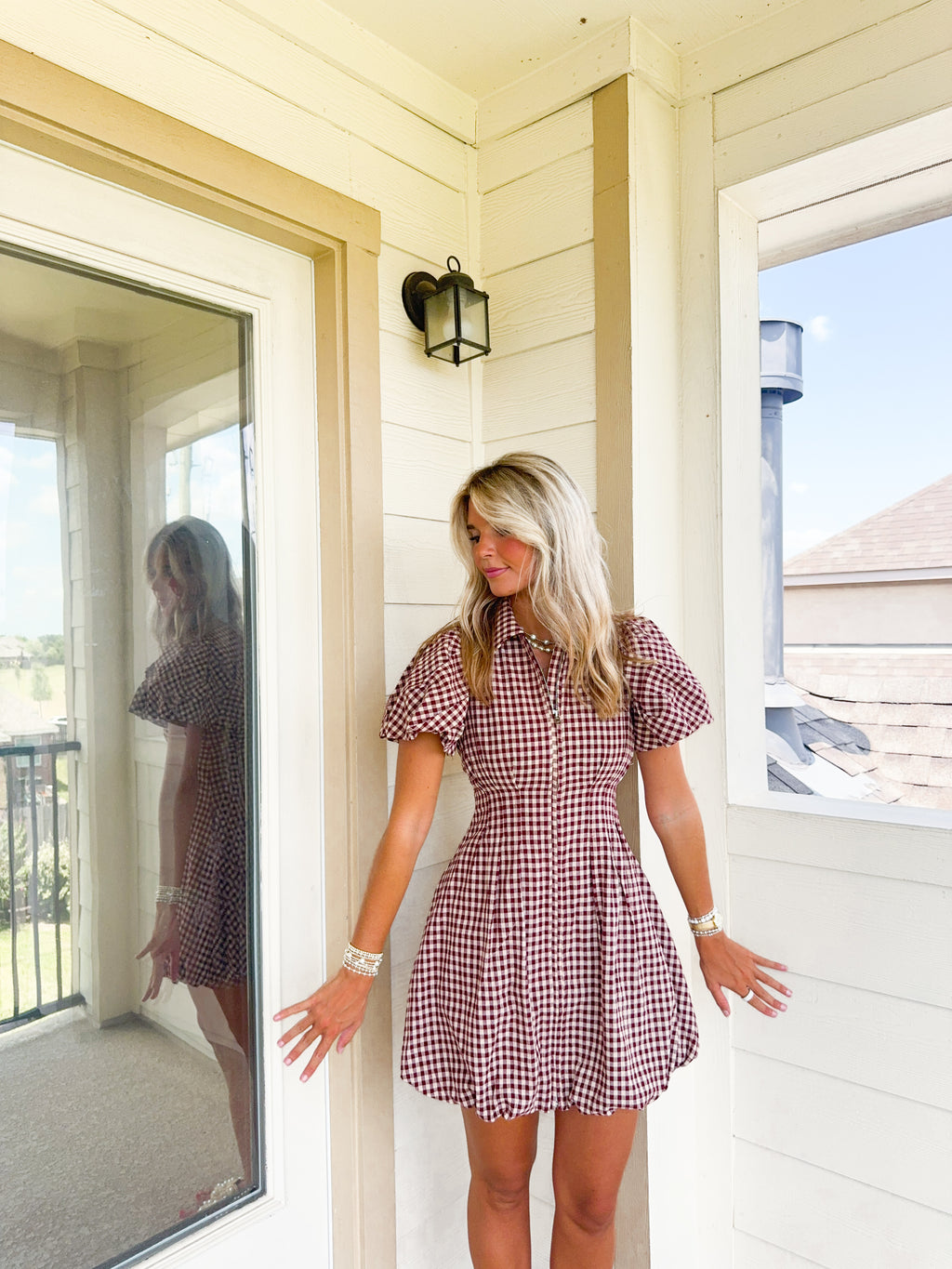 Magnolia Gingham Dress