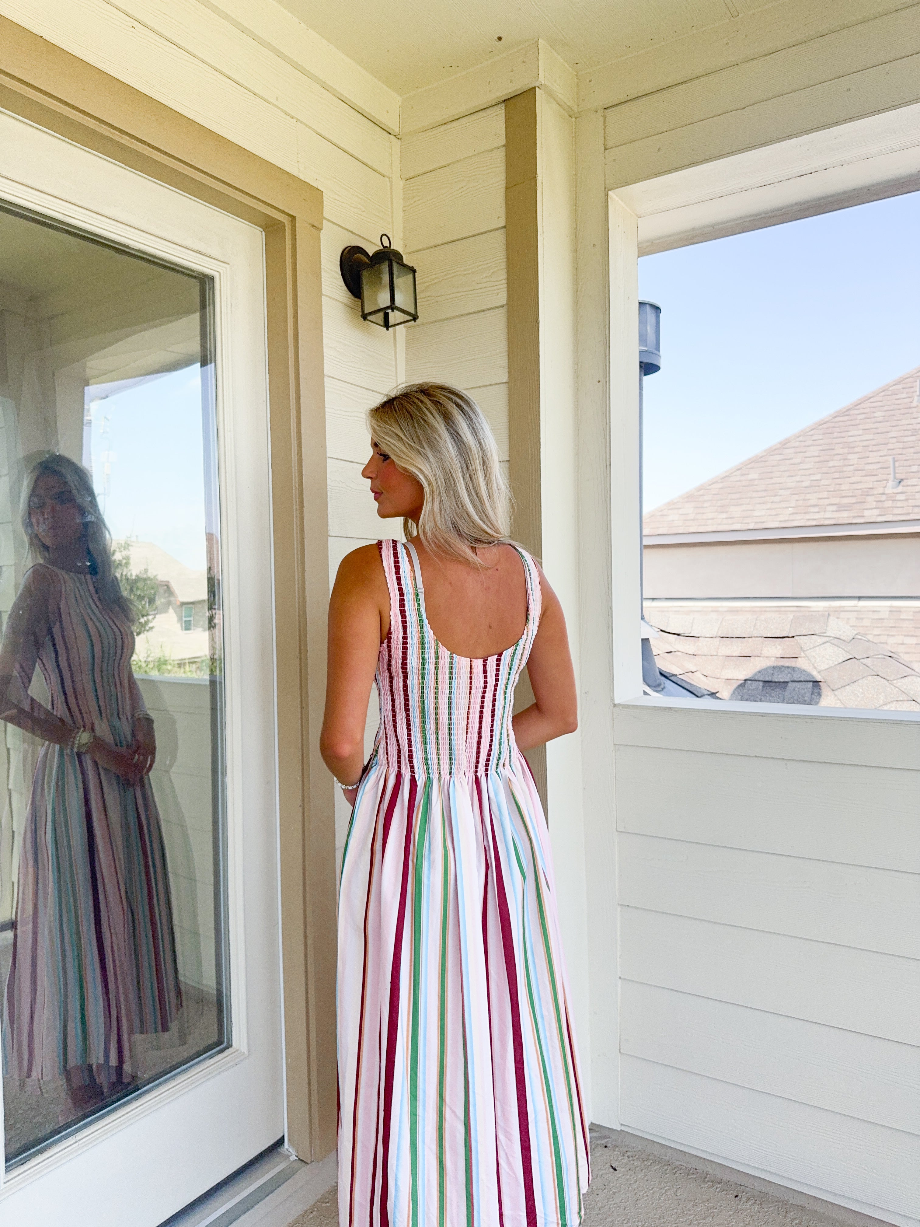Harvest Stripe Dress
