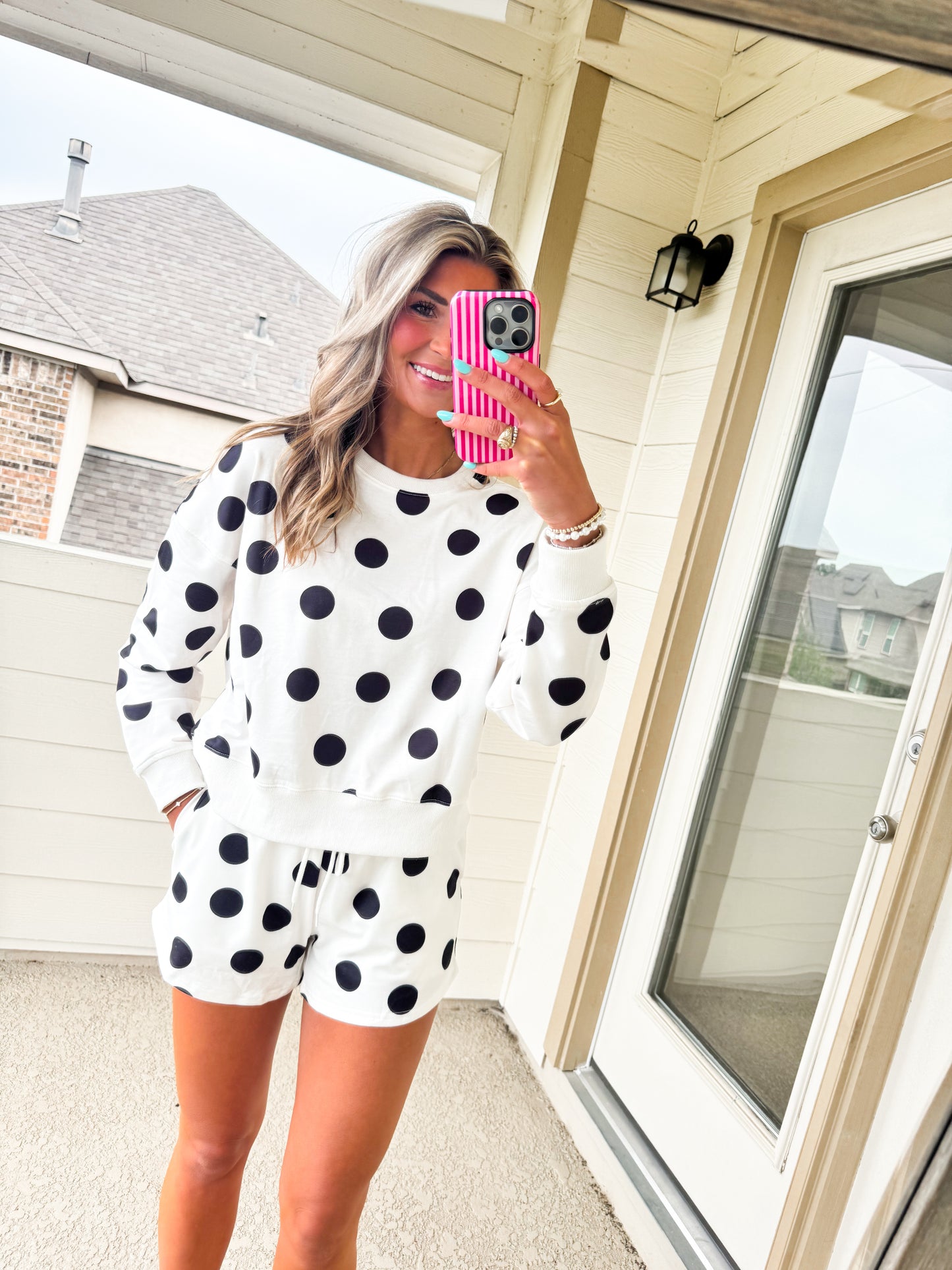 On The Go Polka Dot Set
