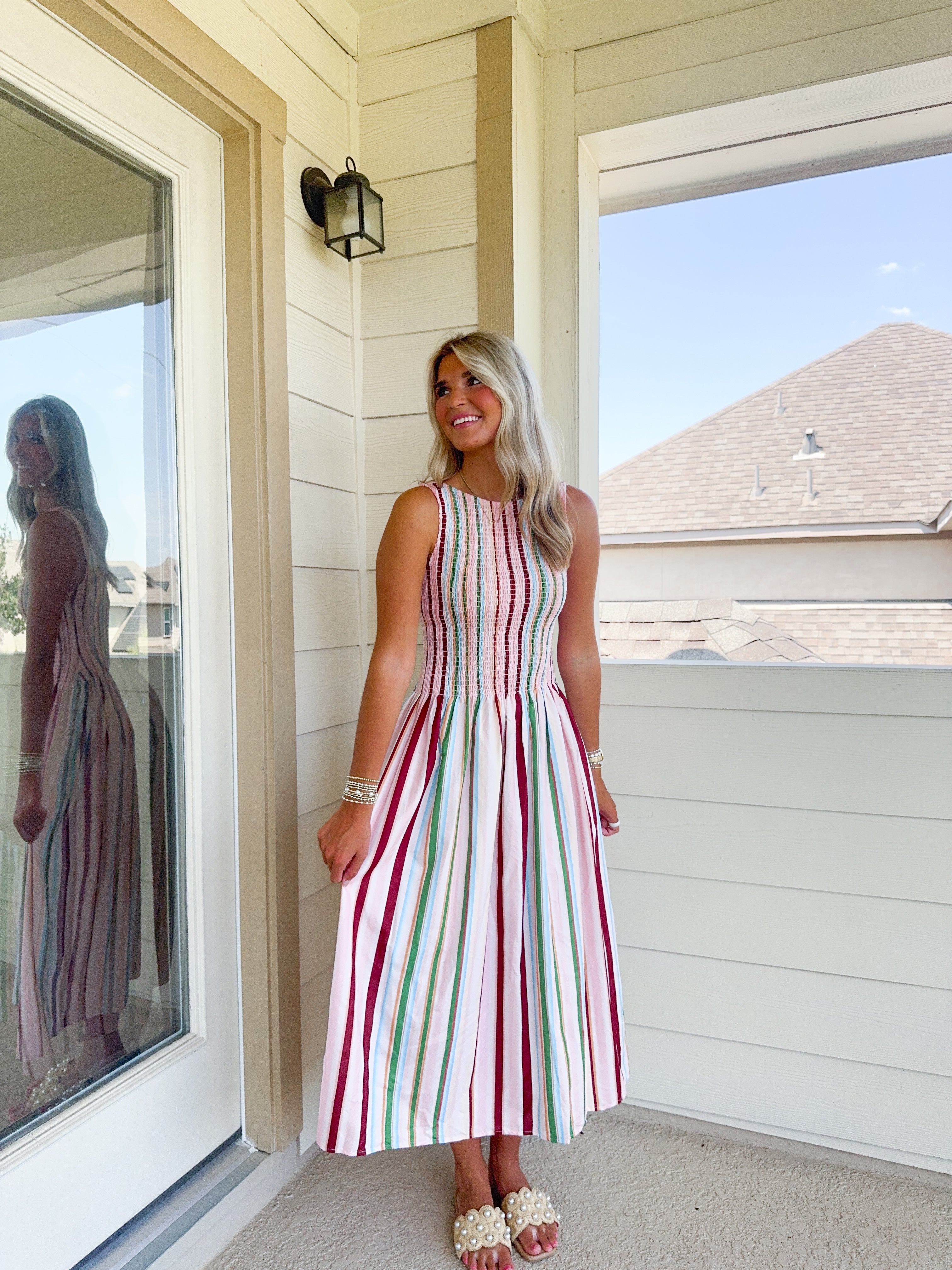 Harvest Stripe Dress