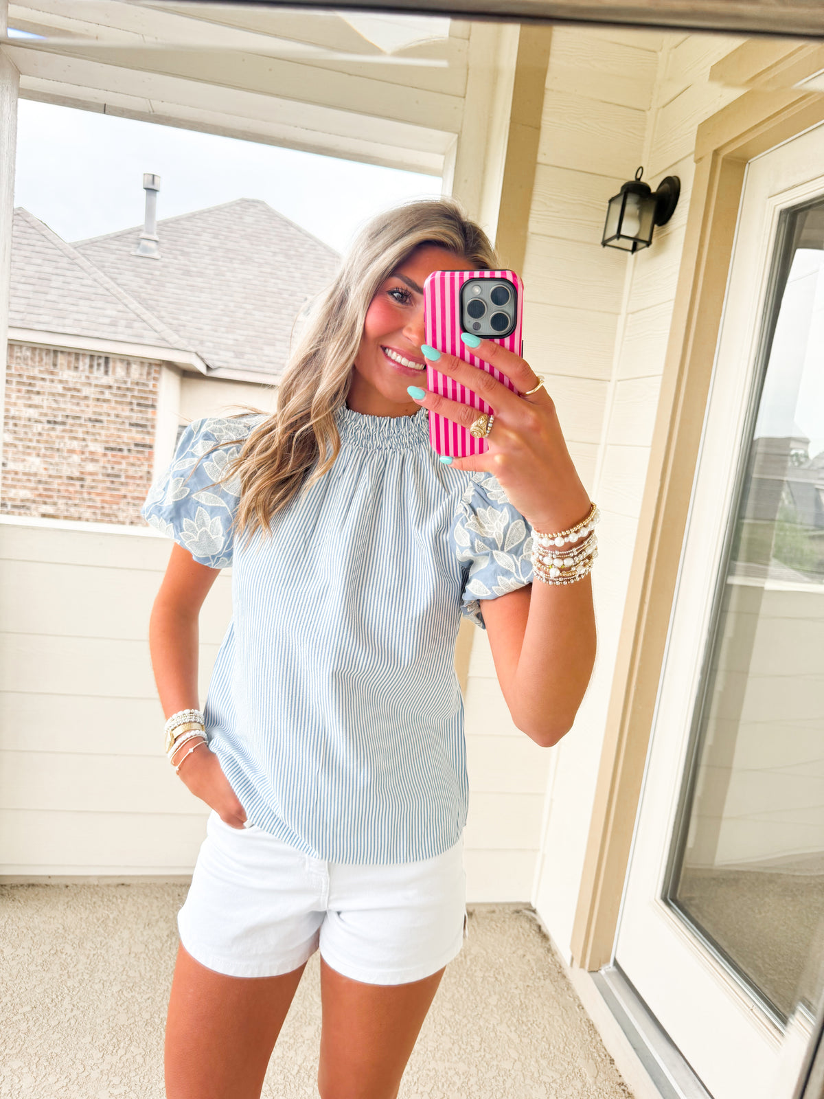 Seaside Stripe Top