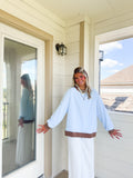 Coastal Cocoa Mockneck
