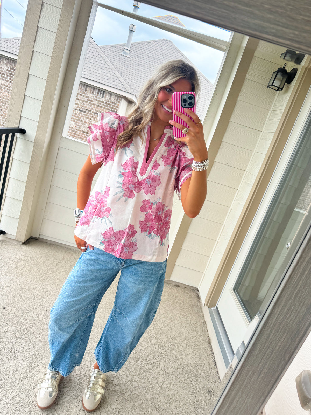 Island Petal Blouse