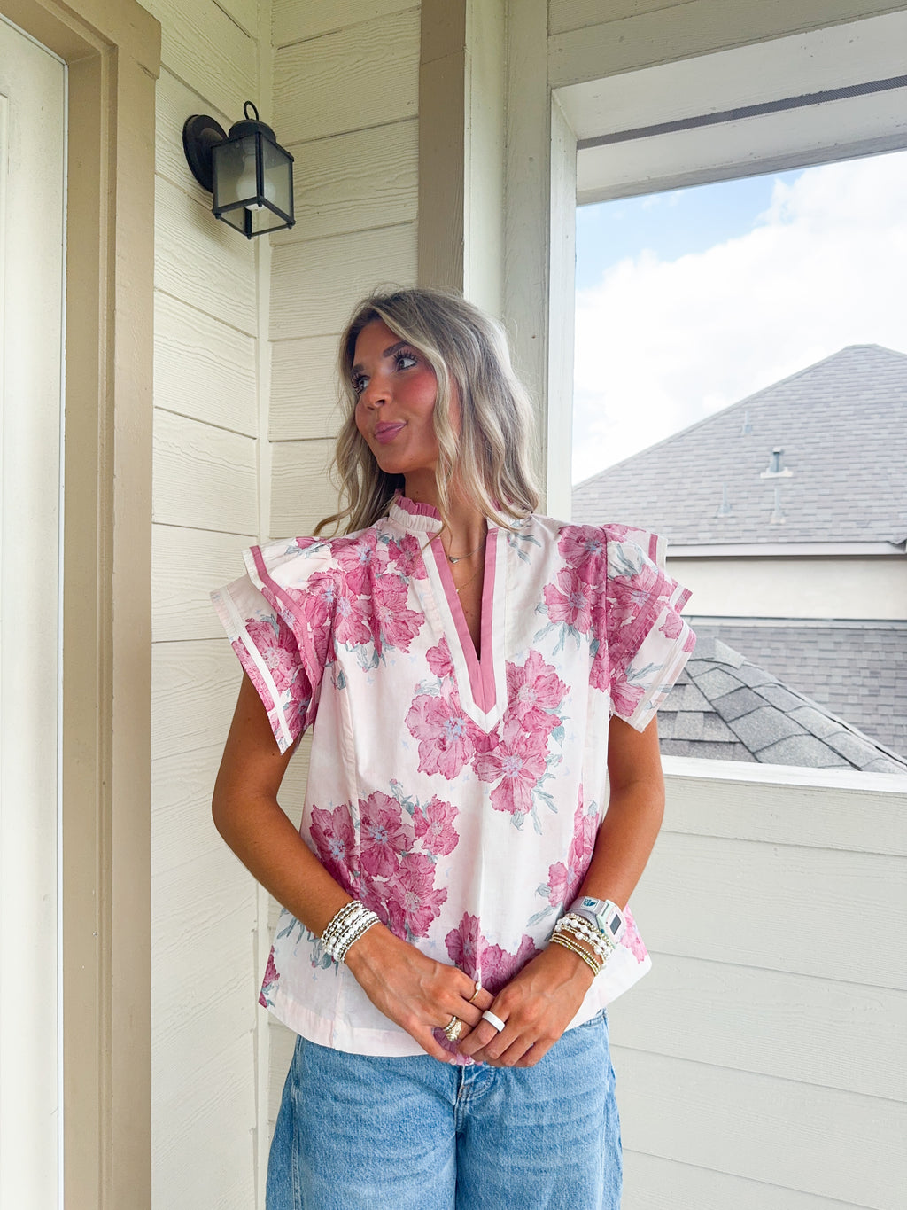 Island Petal Blouse