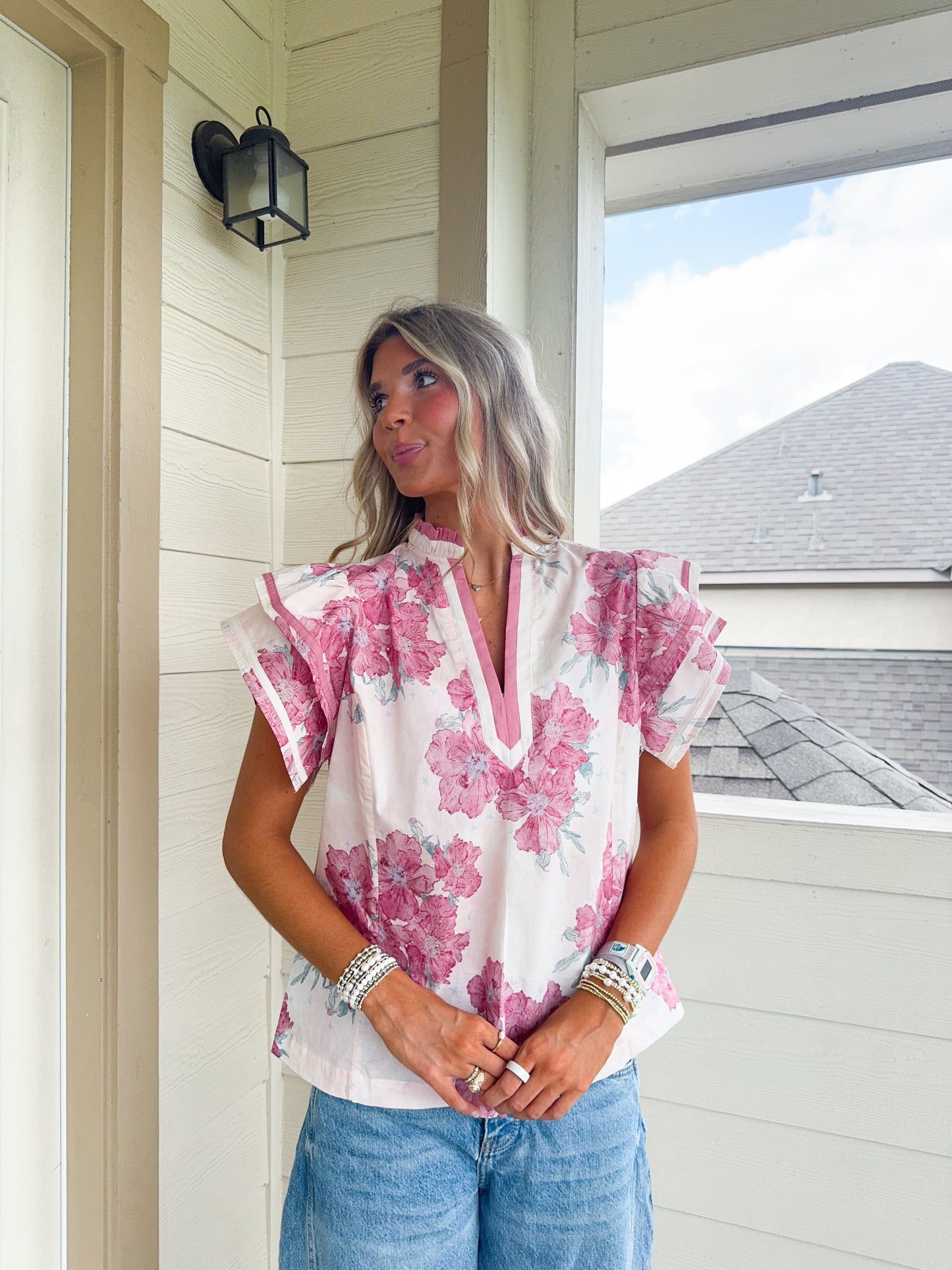 Island Petal Blouse