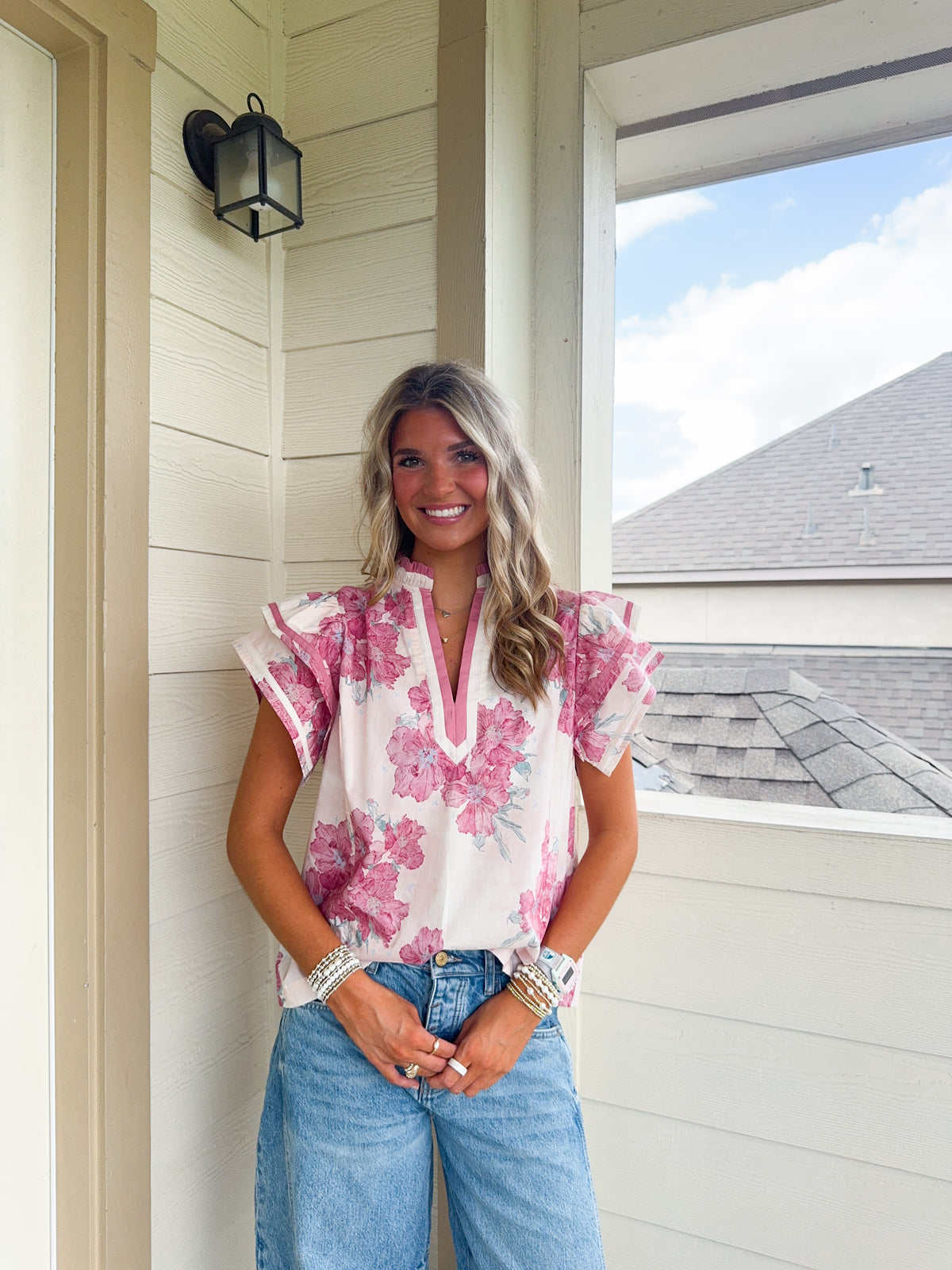 Island Petal Blouse