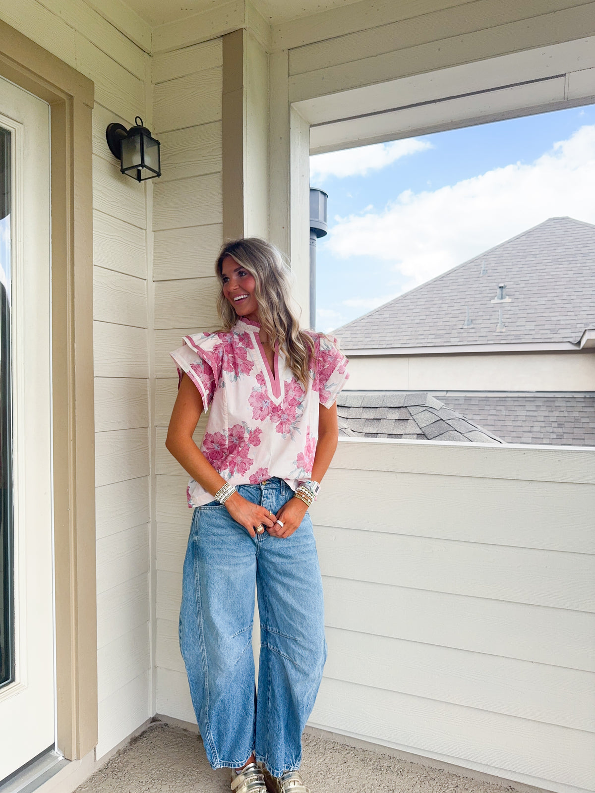 Island Petal Blouse